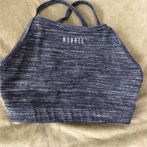 NOBULL Heathered Navy Sports Bra